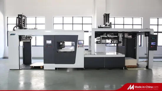 Before Folder Gluer Fully Automatic Blanking/Stripping Machine for Mass Quantity Carton Production High Intelligent Labor Save Speed up to 16000 Sheets/Hour