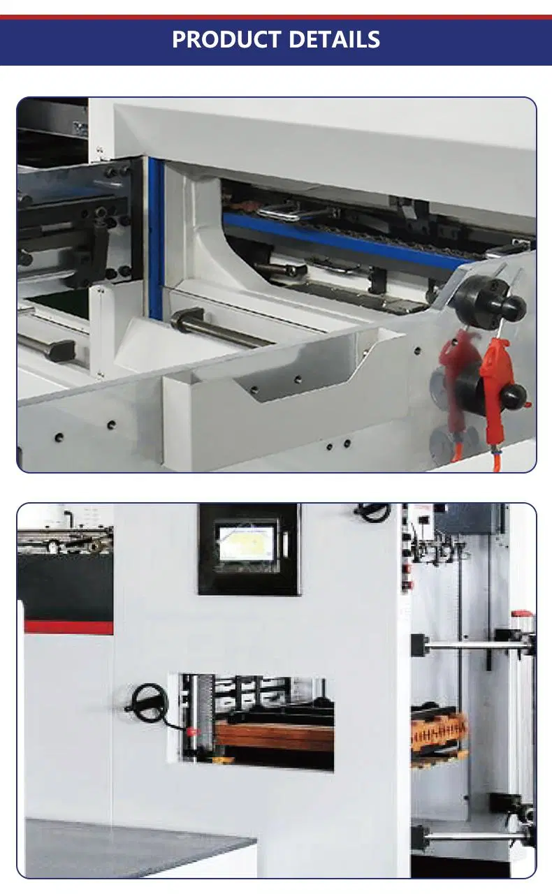 Feeder Feeding Flatbed Die Cutter Creasing Machine with Stripping for Carton Automatic Cutting Machine