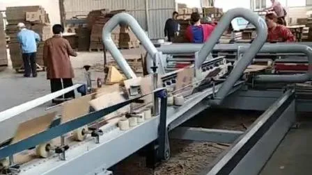 OEM/ODM Afg 2600 Caixa de papelão ondulado automática Máquina de colagem dobrável e coladora