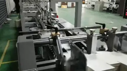 Coladora automática de pasta de caixa de papelão com pré