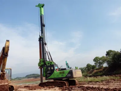 Linha auxiliar do guincho do equipamento da perfuração da terra bom serviço habilitado CE da velocidade 60 M/Min